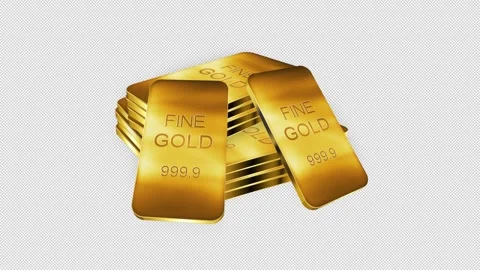 Gold Bar Ounce 1 스톡 동영상 330962824