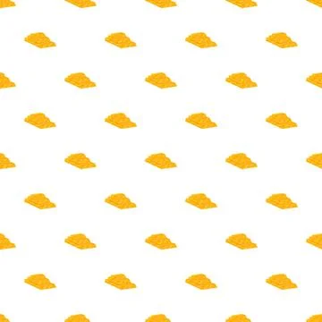 Gold bar stacks pattern representing wealth and investment Stock Illustration