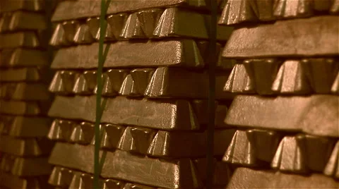 Gold bars Stock-Footage 62556267