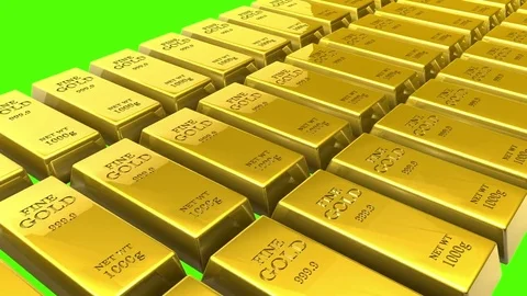 Gold bars 스톡 동영상 77274343