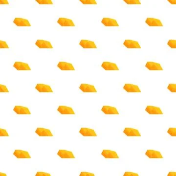 Gold bars forming seamless wealth pattern Stock Illustration