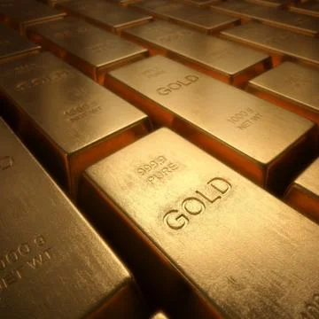 Gold Bars 스톡 일러스트