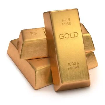 Gold Bars Stock Illustration