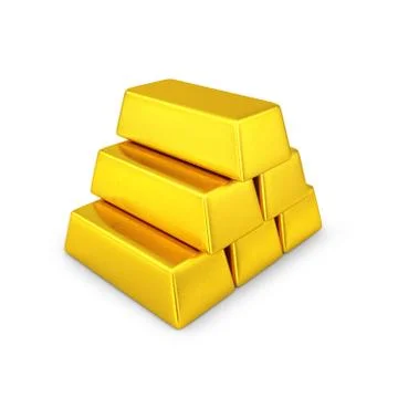 Gold bars Stock Illustration