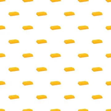 Gold bars pattern representing wealth and success investment Stock Illustration