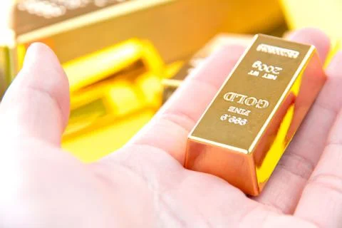 Gold bars Fotos de archivo