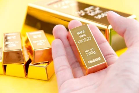 Gold bars Fotos de archivo
