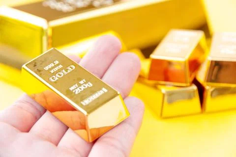Gold bars Fotos de archivo