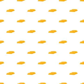 Gold bars seamless pattern creating wealth luxury background Illustrazione stock