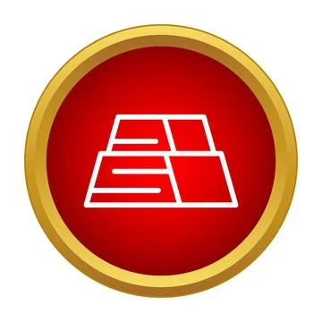 Gold bars stack representing wealth and investment 스톡 일러스트