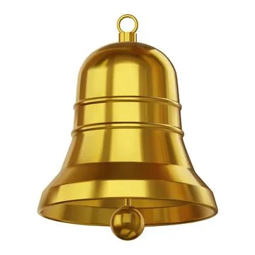 Gold bell Stock Illustration