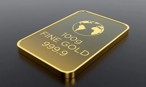 Gold Biscuits Stock Illustration