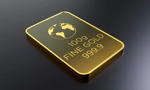 Gold Biscuits Stock Illustration