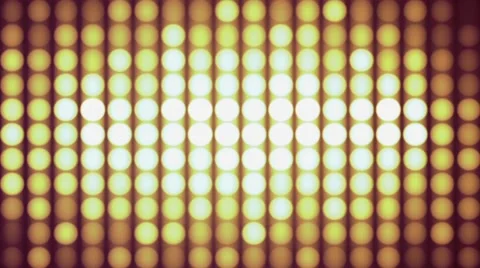 Gold Blinking Led Lights Stock Footage 49253206