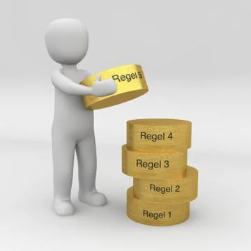 Gold blocks 2 Stock Illustration