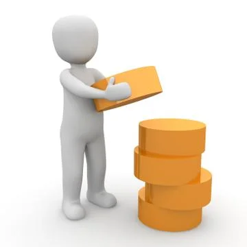 Gold blocks 4 Stock Illustration