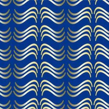 Gold on blue Stock-Illustration