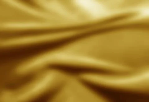 Gold blurred abstract gradient background with soft waves Stock Illustration