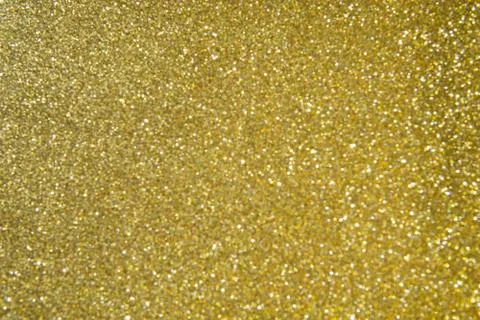 Gold blurred background. Stock Photos