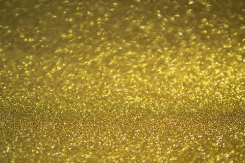 Gold blurred background. Stock Photos