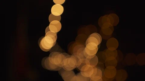 Gold bokeh abstract light backgrounds Stock Footage 119558170
