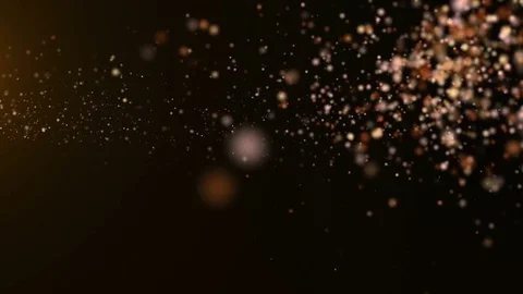 Gold bokeh for the background. Abstraction Stock Footage 73444746