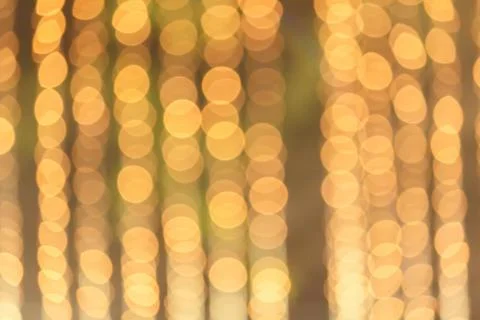 Gold bokeh for background image Stock Photos