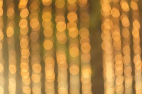 Gold bokeh for background image Stock Photos
