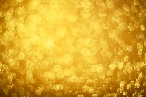 Gold bokeh background Stock-Fotos