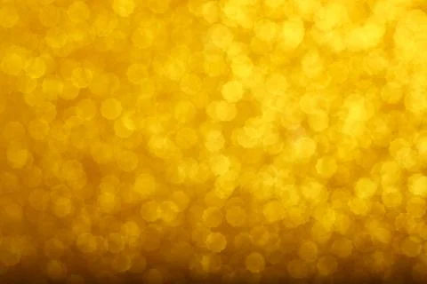 Gold bokeh background Stock Photos