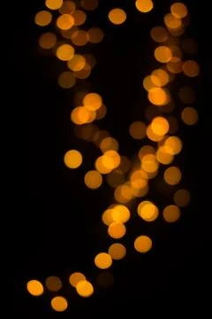 Gold bokeh background Stock Photos