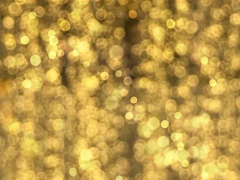 Gold Bokeh Background Stock Photos