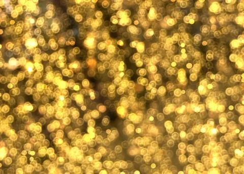 Gold Bokeh Background Stock Photos
