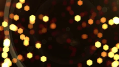 Gold Bokeh elegant loop background Stock Footage 69943226