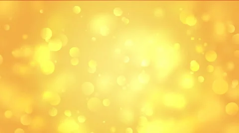 Gold bokeh lights animation background Stock Footage 45566062