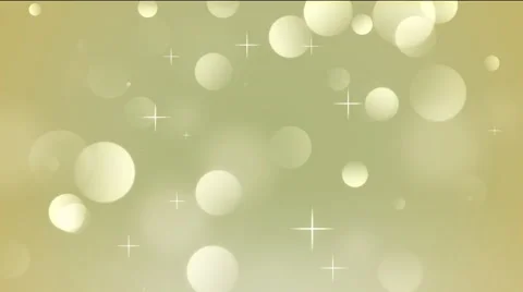 Gold bokeh lights animation background Stock Footage 46068470