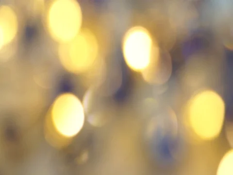 Gold bokeh of lights for background abstract Stock Footage 111629287