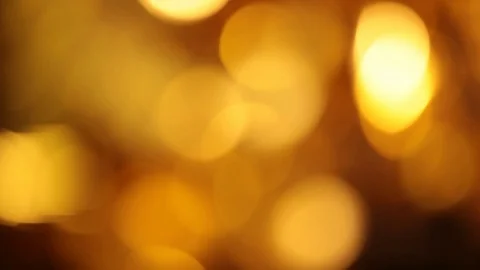 Gold bokeh wind studio background hd footage Stock Footage 119199287