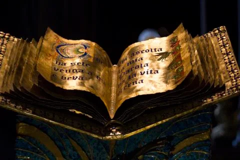 Gold book Stock Photos
