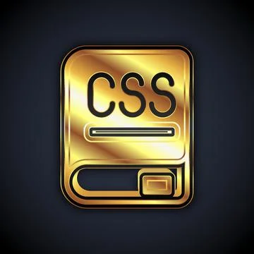 Gold Books about programming icon isolated on black background. Programming Stock Illustration