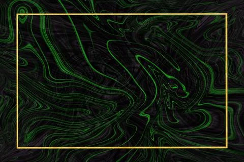 Gold border line marble pattern and luxury interior wall tile and floor Stock Illustration