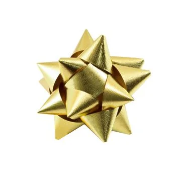 Gold bow Stock Photos