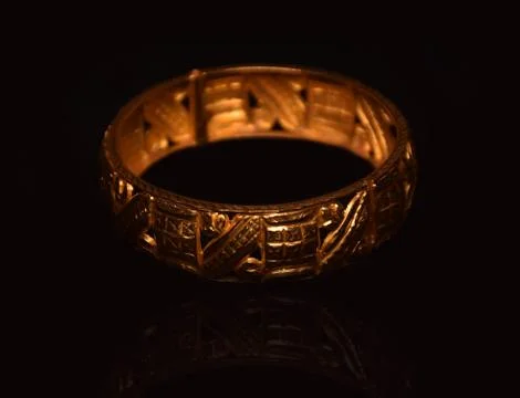 Gold Bracelet Stock Photos