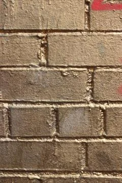 Gold brick wall 写真素材