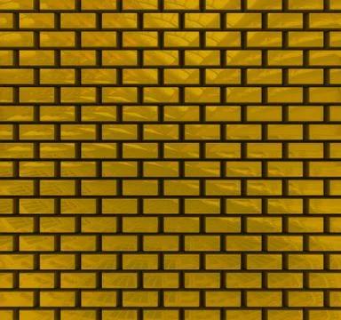 Gold bricks texture Stock Illustration