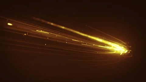 Gold Brilliant Light Particles Background Stock-Footage 339457317