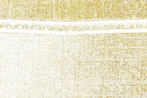 Gold brush stroke design element cloth knitted. Golden texture pattern of wea Stock Photos