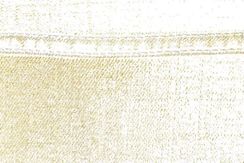 Gold brush stroke design element cloth knitted. Golden texture pattern of wea Foto stock