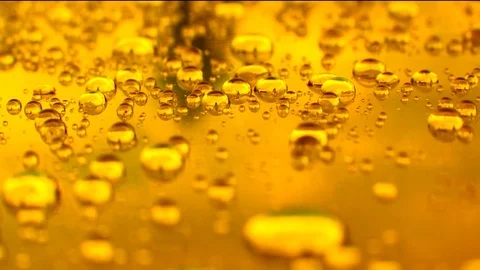 Gold bubbles. 스톡 동영상 70953272