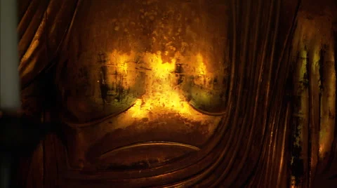 Gold Buddha Video stock 53805011